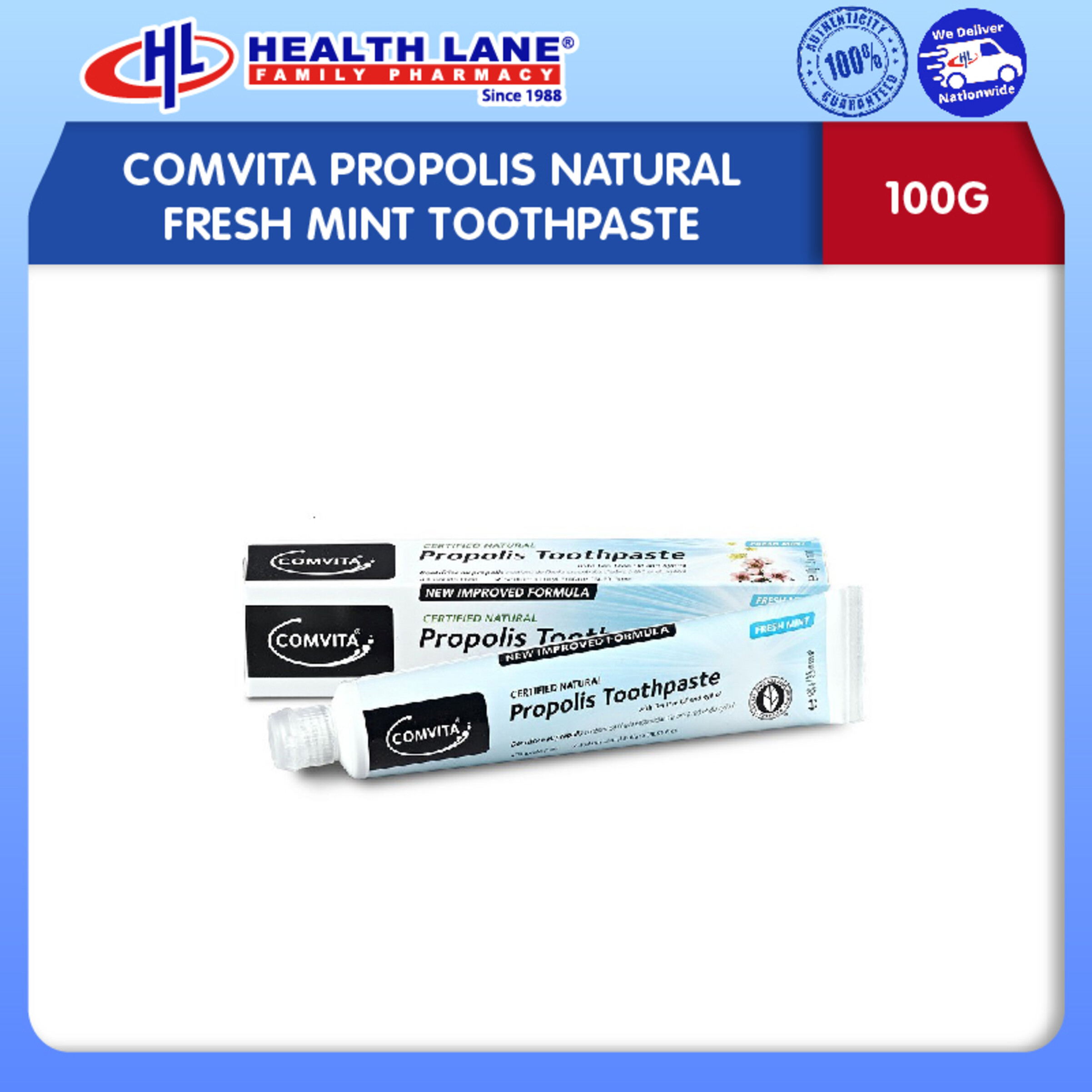 COMVITA PROPOLIS NATURAL FRESH MINT TOOTHPASTE (100G)